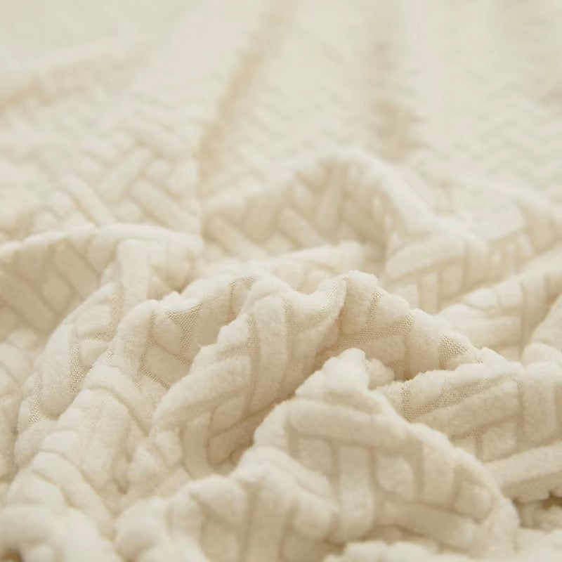 Detalle del tejido Jacquard