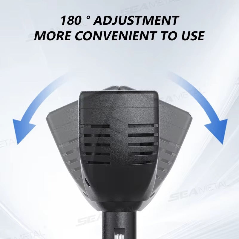 Inversor de Corriente SEAMETAL 150W  12V/24V a 220V | Puerto USB QC3.0 | Convertidor para Auto