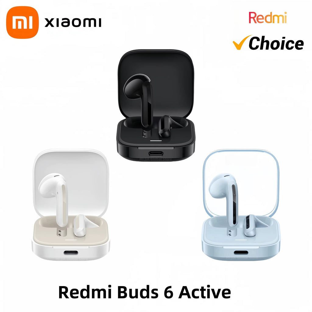 audifonos  Xiaomi Redmi Buds 6 Active TWS 2024  Bluetooth 5.4 | 30h Batería + 5 Modos Audio 🎵