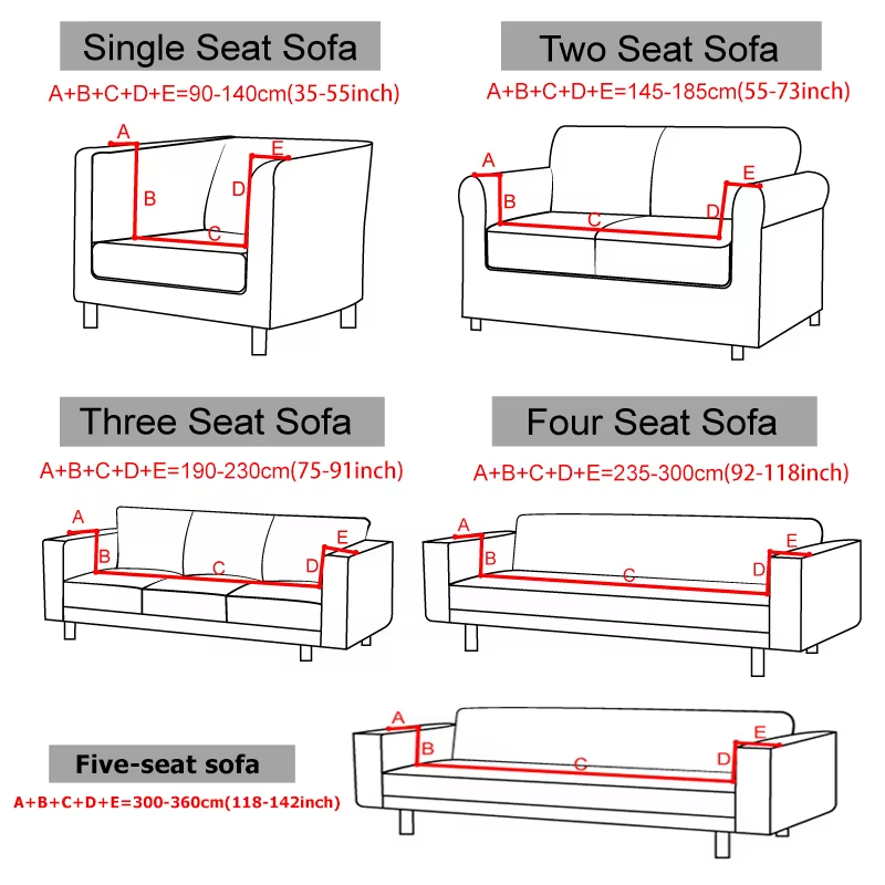 🛋️ Fundas de Sofá Elásticas Jacquard - Protector de Sillón Geométrico en Forma de L ✨