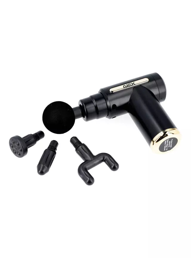 Cabezales intercambiables de pistola de masaje para diferentes grupos musculares y terapia profunda